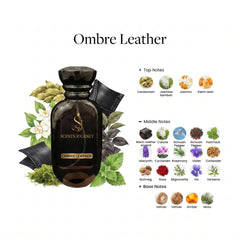 ombre leather	
